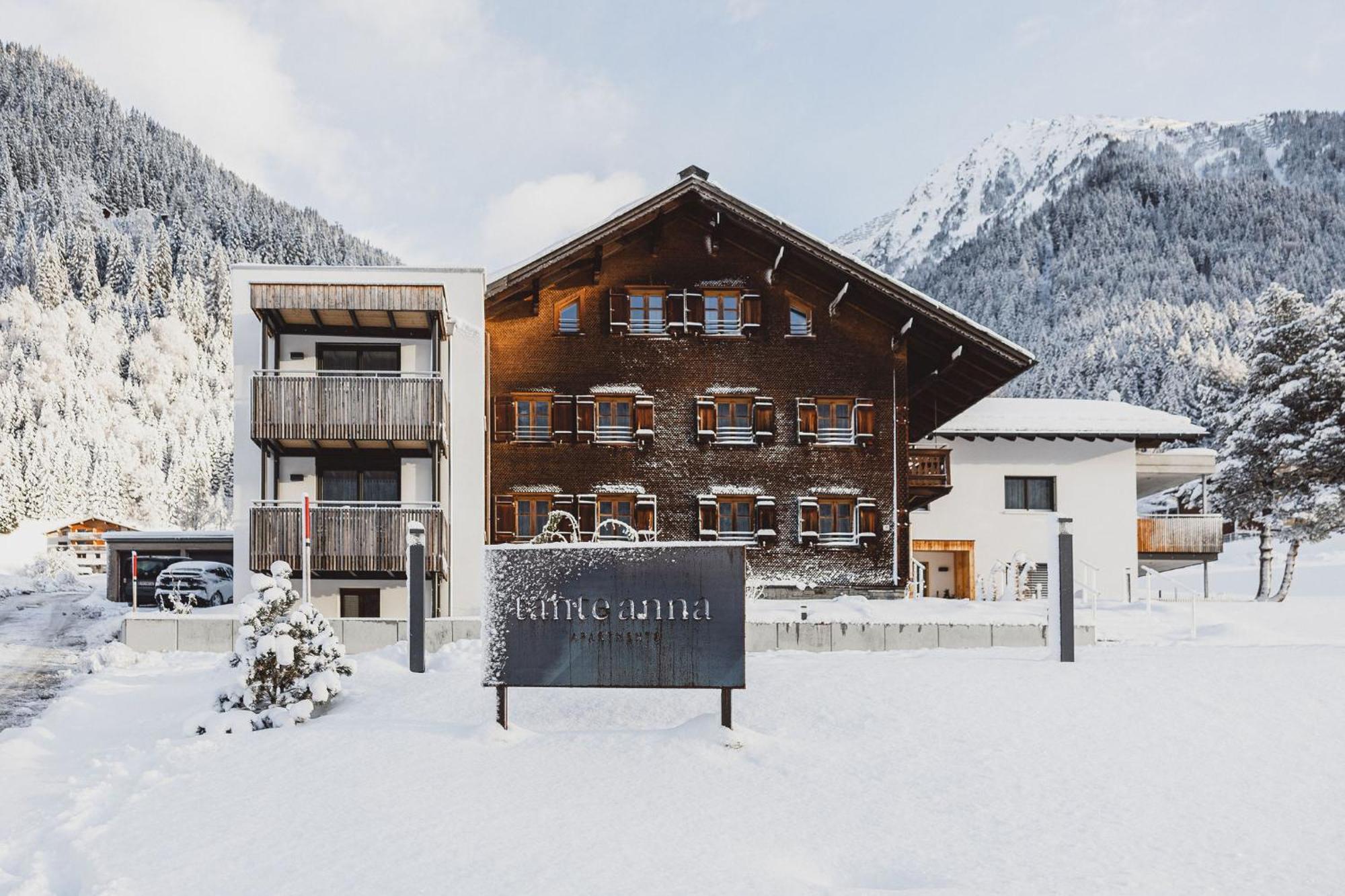 Tante Anna - Retreats Mit Weitblick Aparthotel Sankt Gallenkirch Exterior foto